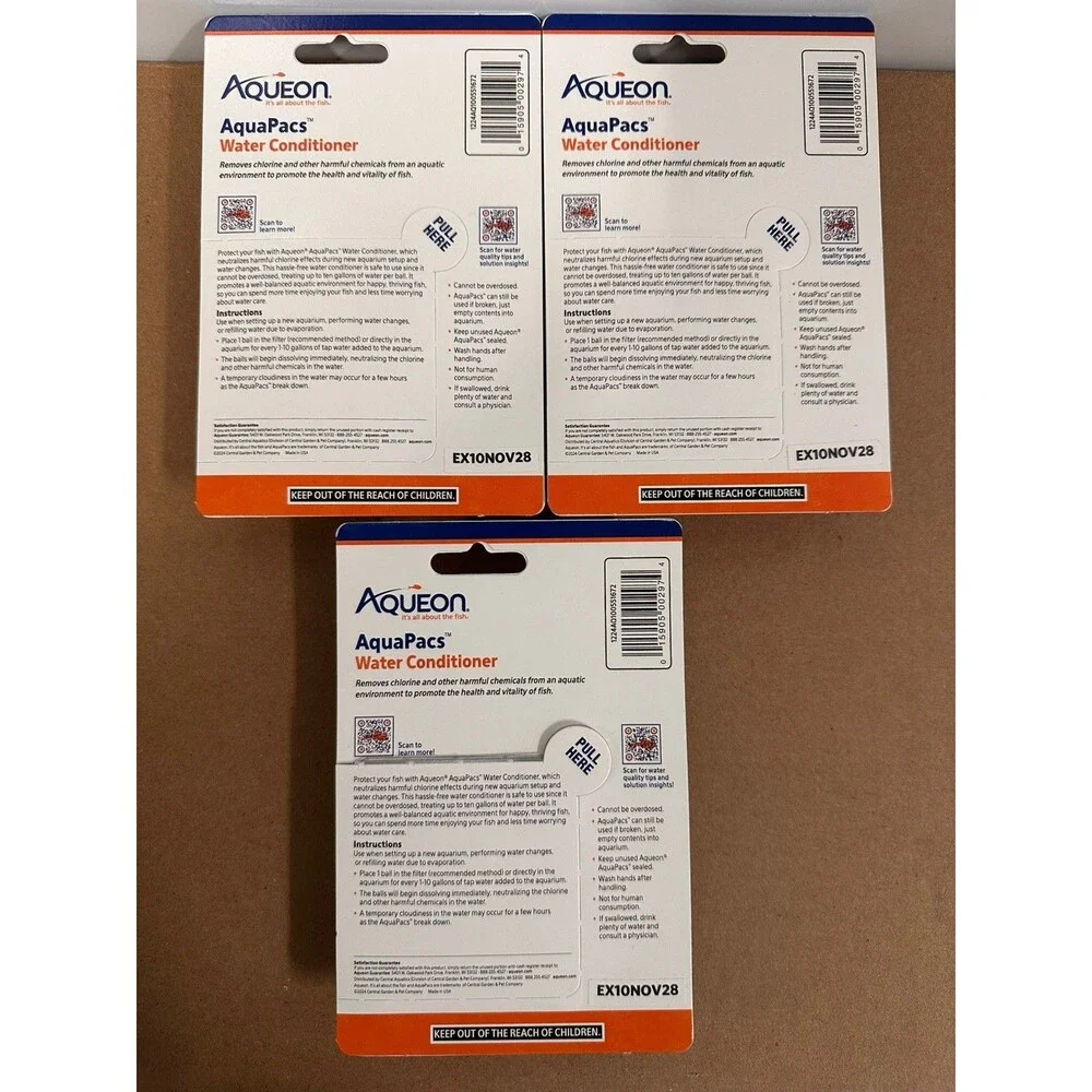 Aqueon aquapacs water
